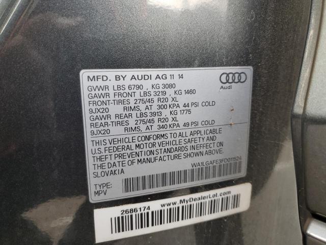 2015 AUDI Q7 PREMIUM #3293502418