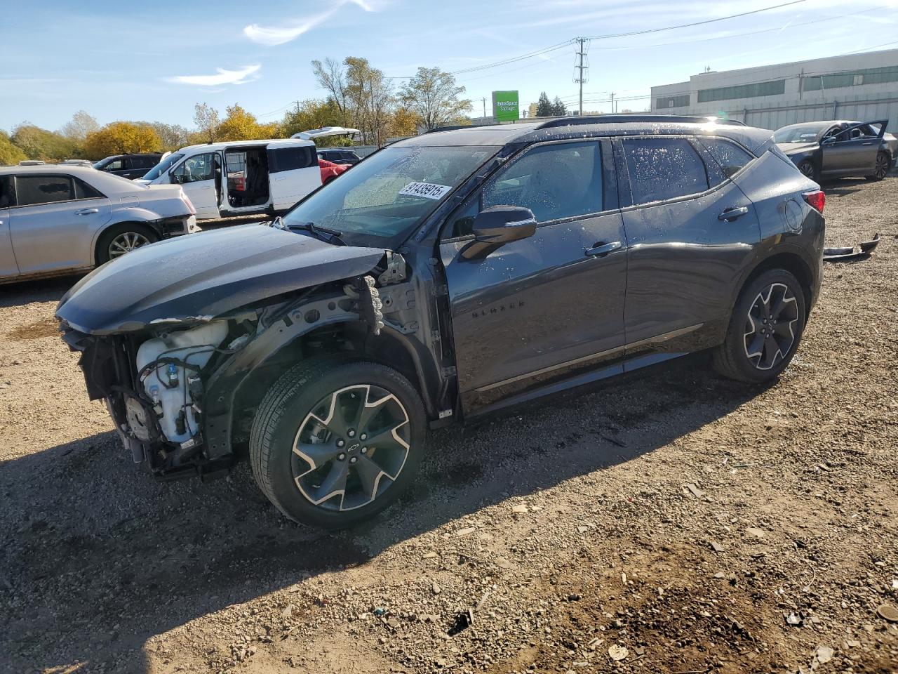 Lot #3302840911 2021 CHEVROLET BLAZER RS