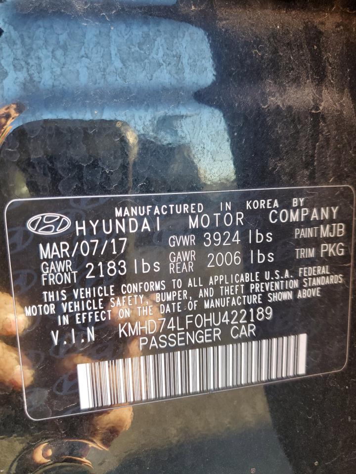 HYUNDAI ELANTRA SE