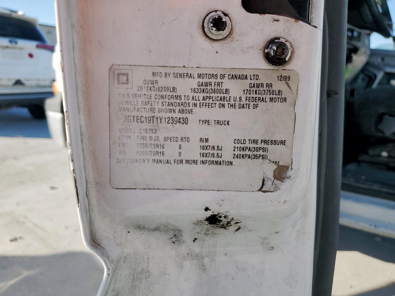 Lot #3286558152 1999 CHEVROLET SILVERADO