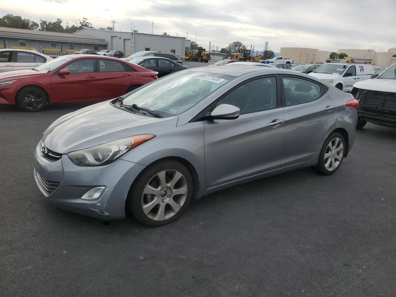 Lot #3302687065 2013 HYUNDAI ELANTRA GL