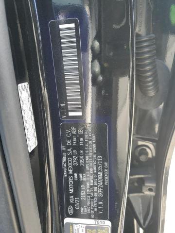 2021 KIA FORTE FE #3302799935