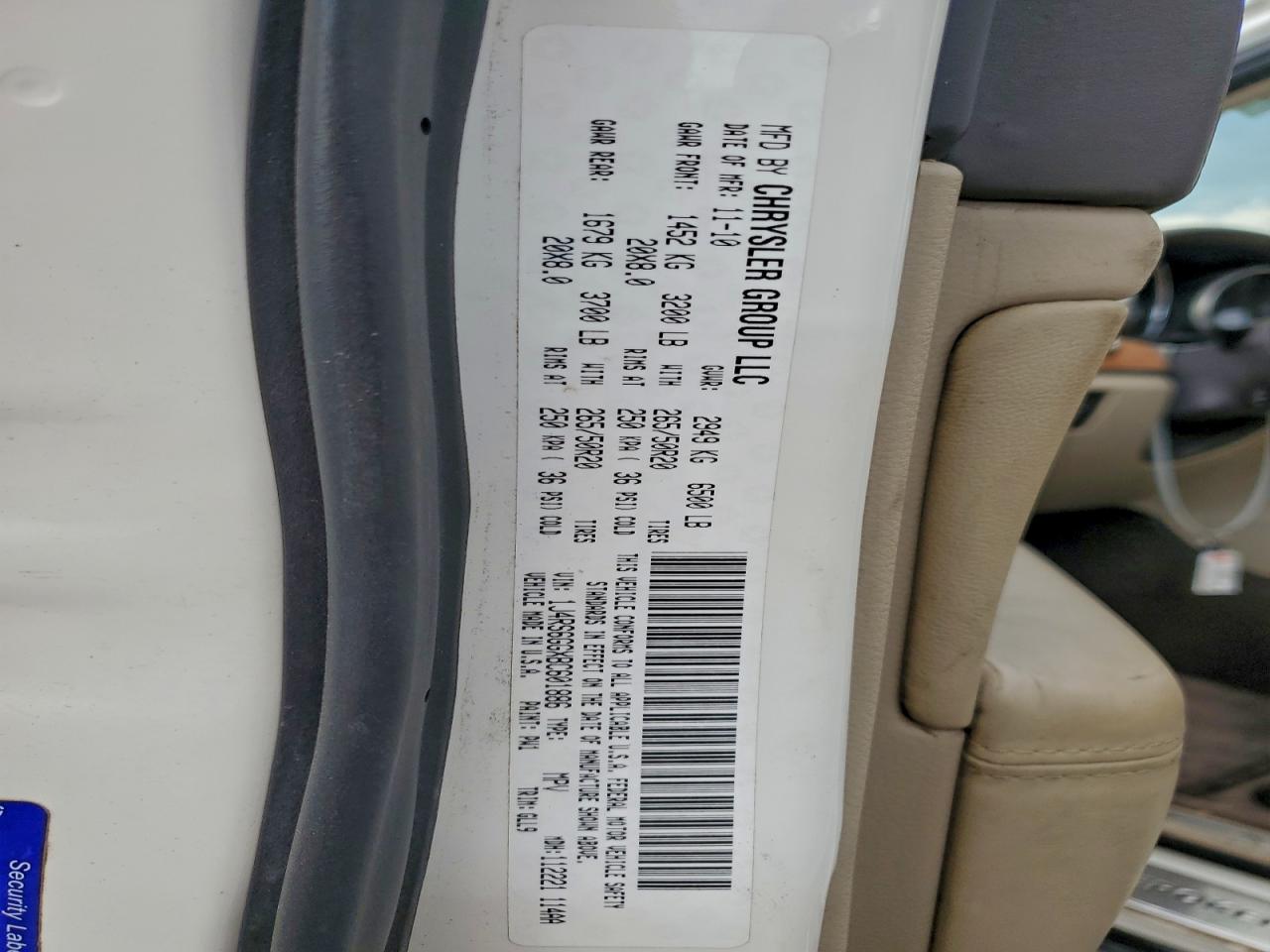 Lot #3305749799 2011 JEEP GRAND CHER