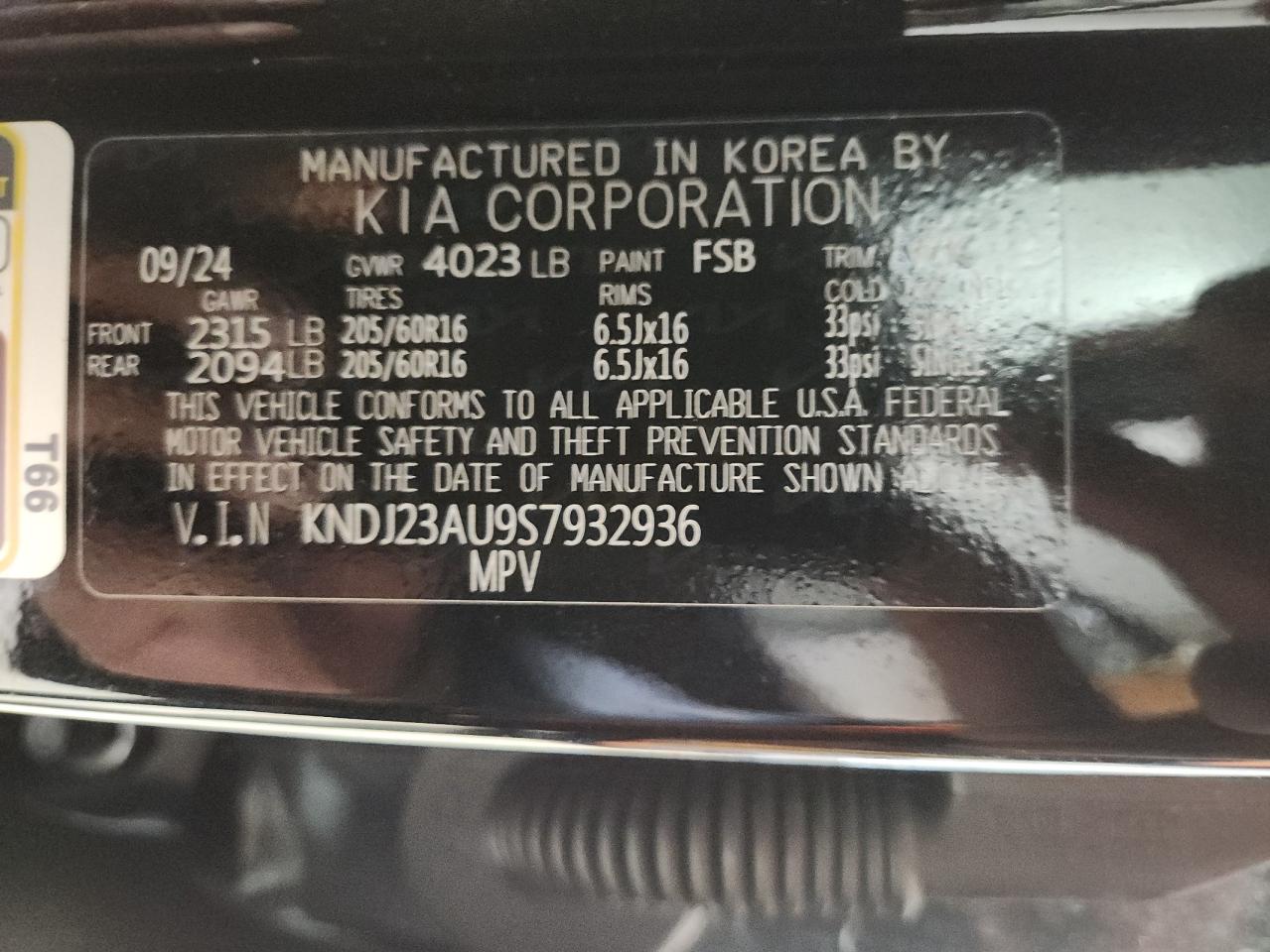 Lot #3308218247 2025 KIA SOUL LX