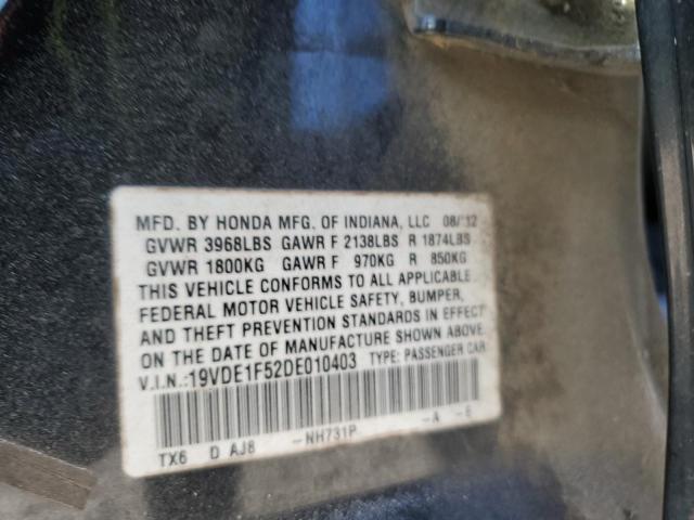 2013 ACURA ILX 20 PRE #3293382438