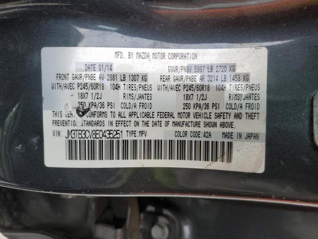 2014 MAZDA CX-9 TOURI #3302795905