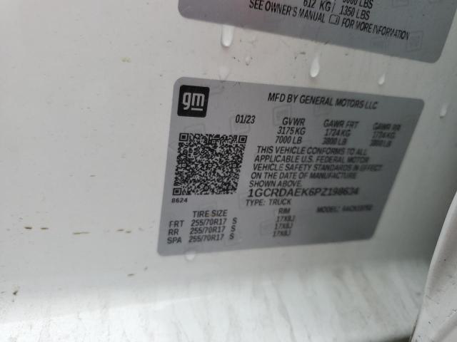 2023 CHEVROLET SILVERADO #3294440536