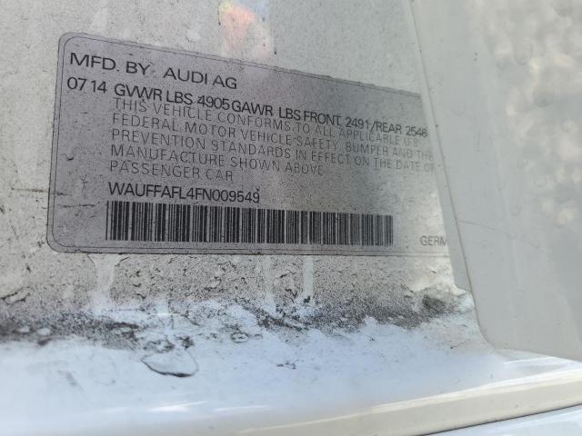 2015 AUDI A4 PREMIUM #3304776933