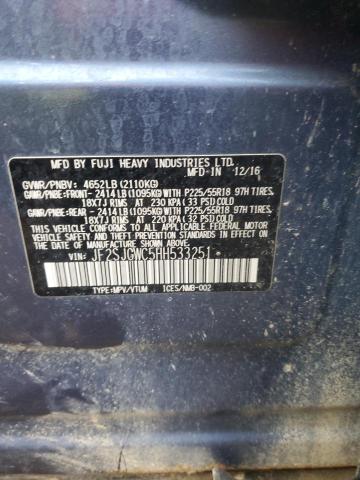 2017 SUBARU FORESTER 2 #3292555677