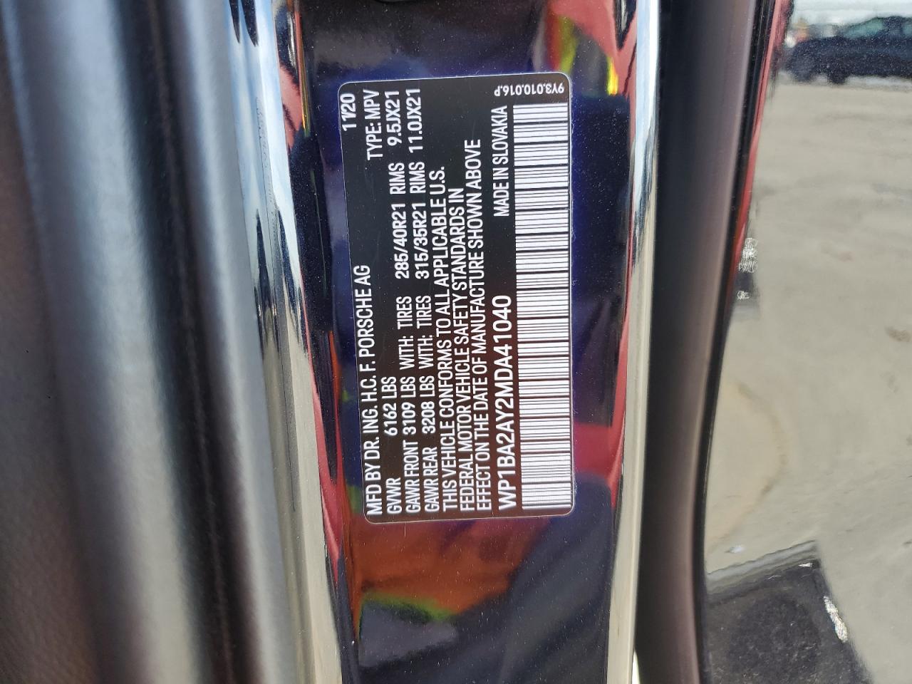 PORSCHE CAYENNE COUPE