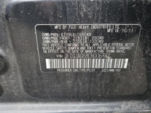 2012 SUBARU IMPREZA LI #3304669959