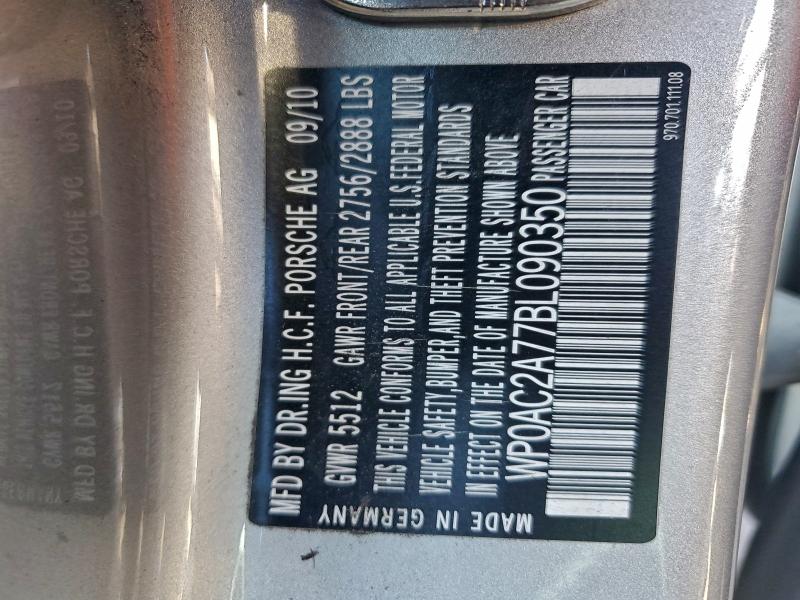 2011 PORSCHE PANAMERA T #3304812675