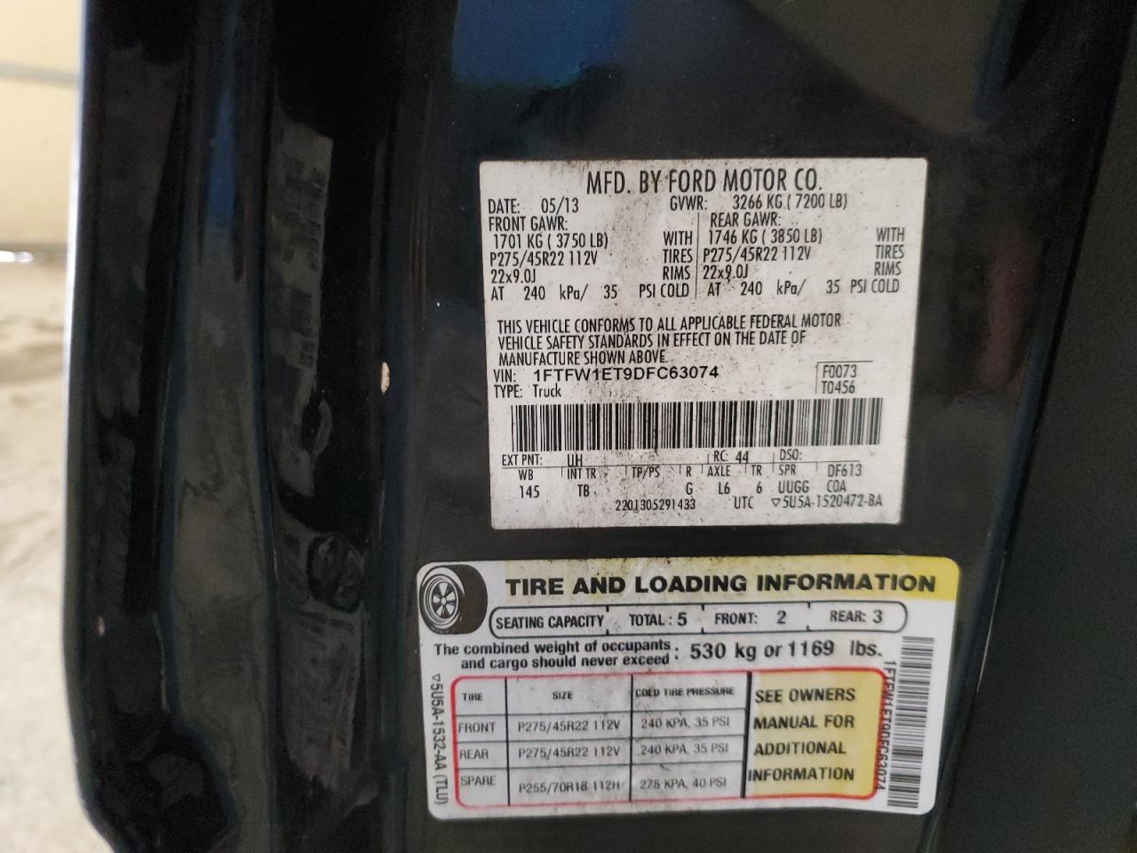 FORD F-150 SUPERCREW