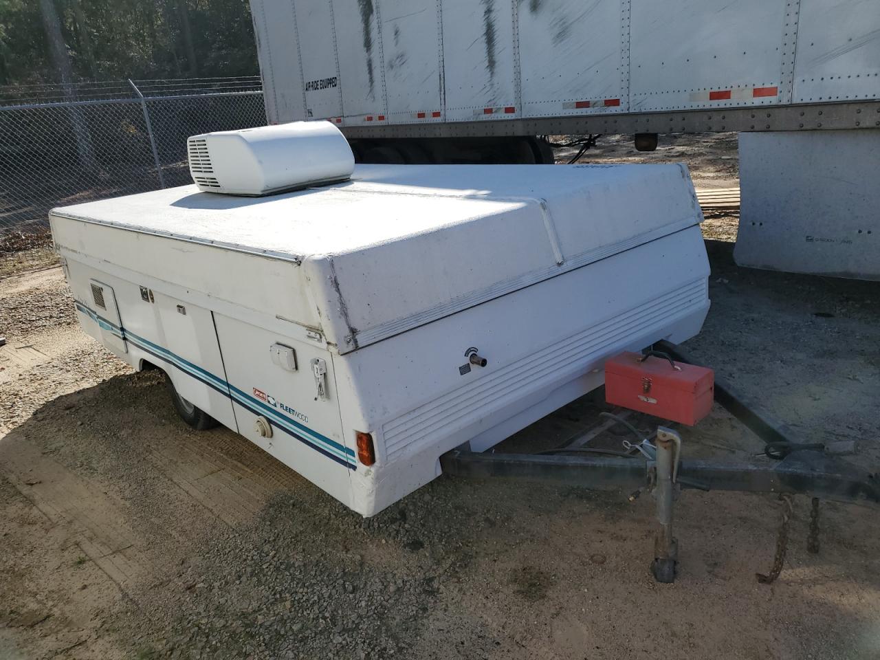 Lot #3291194993 1995 COLEMAN TRAILER
