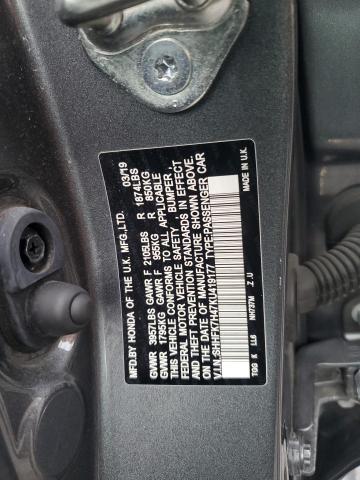 2019 HONDA CIVIC SPOR #3303924699