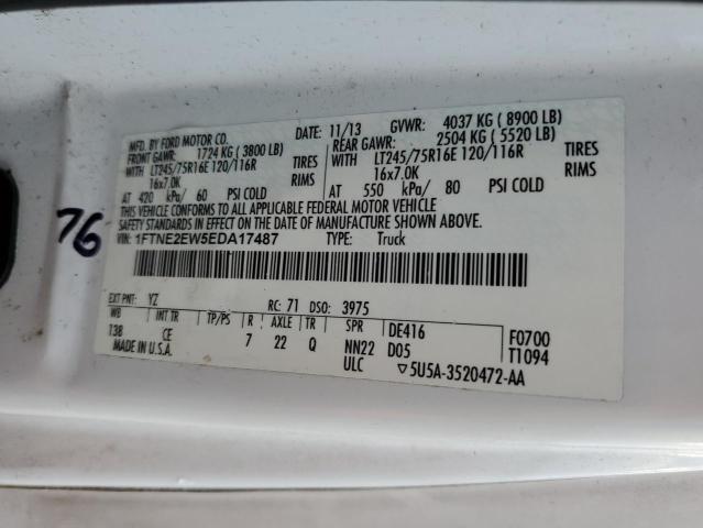 2014 FORD E250 #3294059268