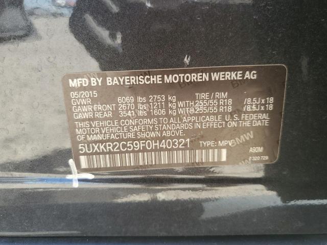 2015 BMW X5 SDRIVE3 #3291368161