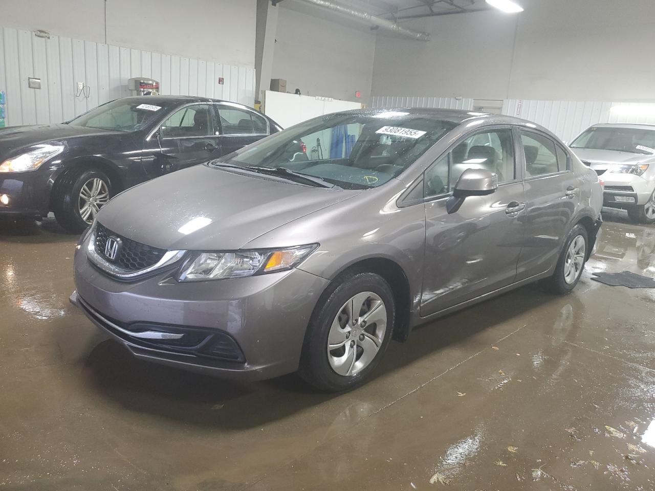 Lot #3298194084 2013 HONDA CIVIC LX