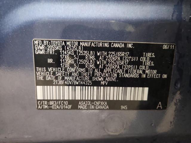 2011 TOYOTA RAV4 #3302923130