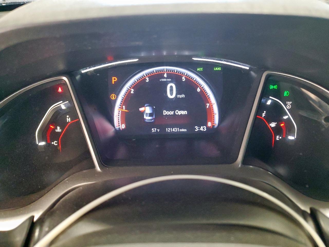 Lot #3316771473 2020 HONDA CIVIC SPOR