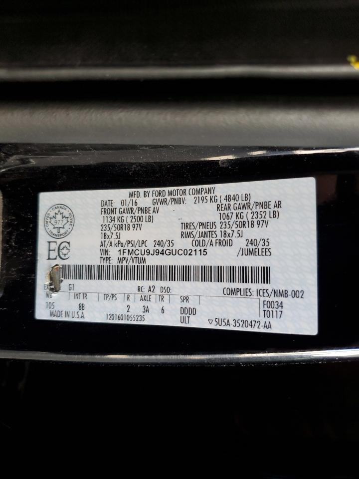 FORD ESCAPE TITANIUM