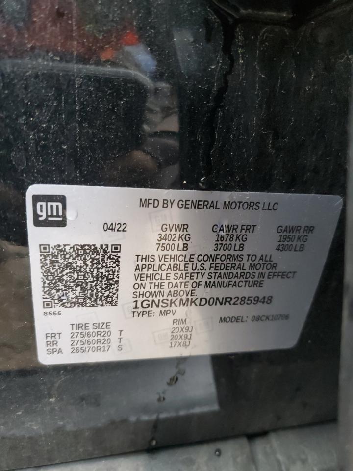 CHEVROLET TAHOE K1500 LS