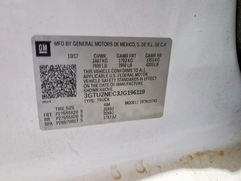 2018 GMC SIERRA K15 #3303716432