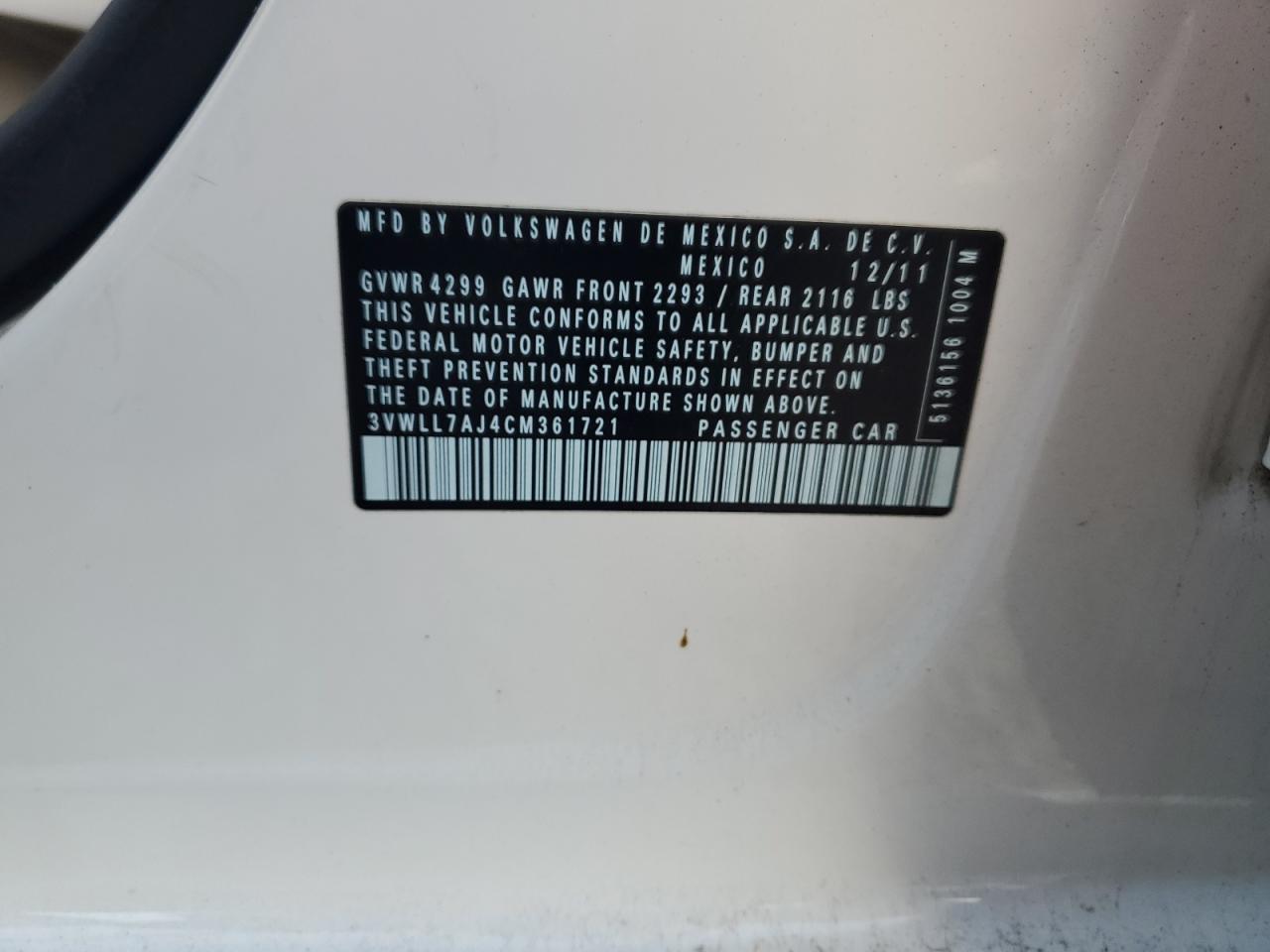 VOLKSWAGEN JETTA TDI