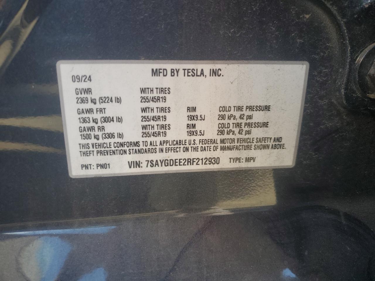 TESLA MODEL Y