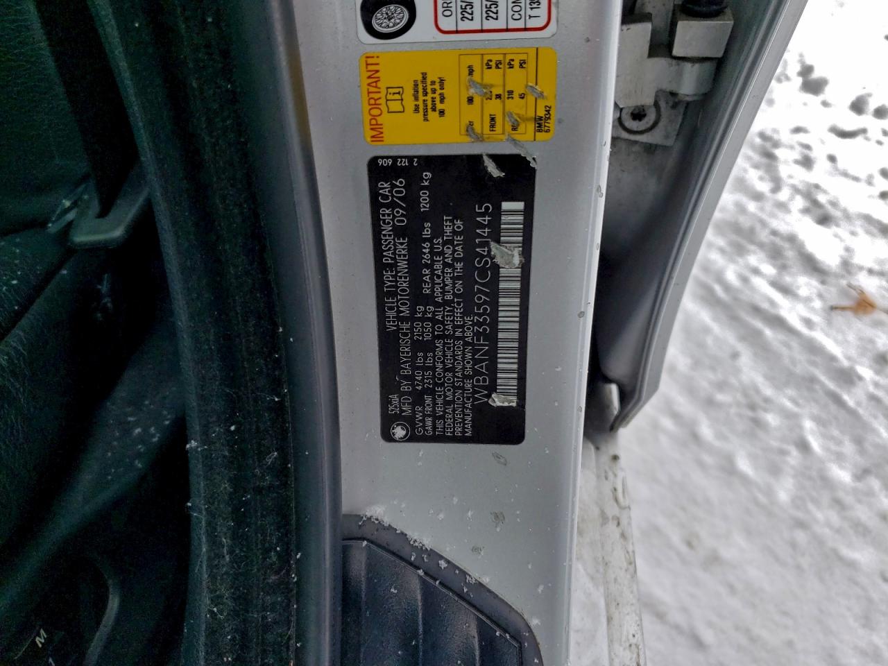 Lot #3294809760 2007 BMW 525 XI