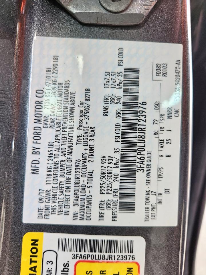 FORD FUSION SE HYBRID