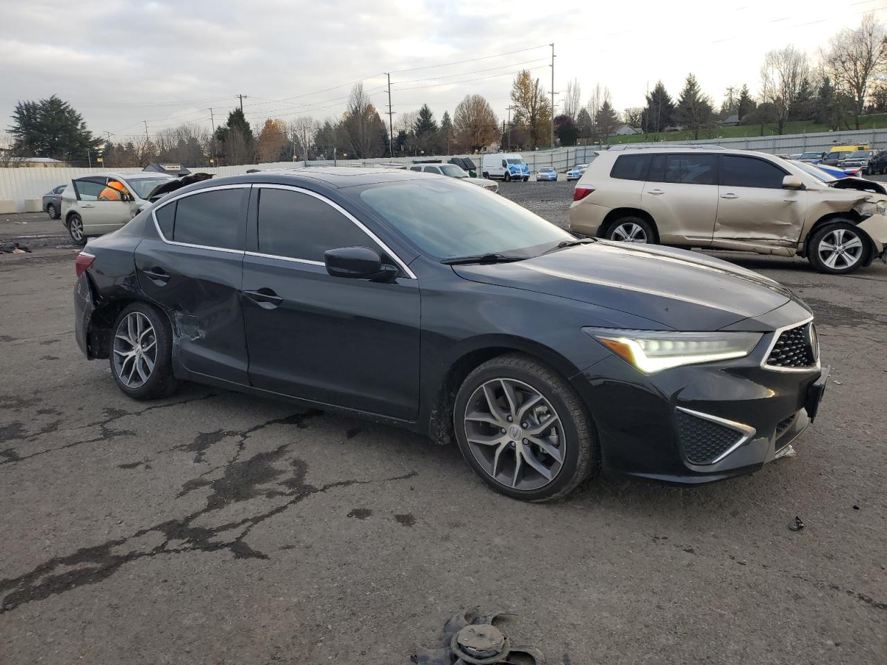 Lot #3318019366 2021 ACURA ILX PREMIU