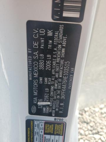 2017 KIA FORTE LX #3292578872