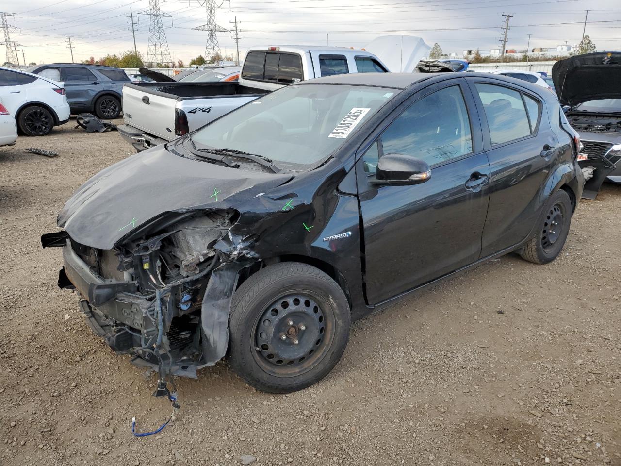 Lot #3294587040 2016 TOYOTA PRIUS C