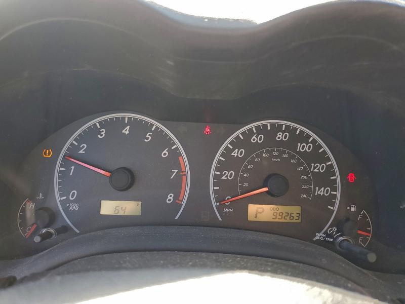 2011 TOYOTA COROLLA BA #3298059168