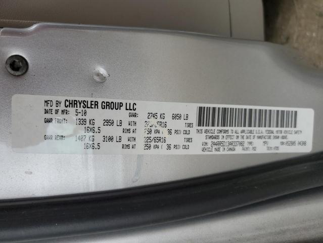 2010 CHRYSLER TOWN & COU #3296326424