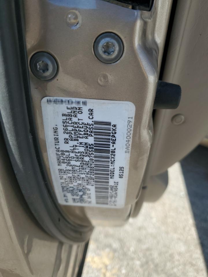 Lot #3301741349 2000 TOYOTA AVALON XL