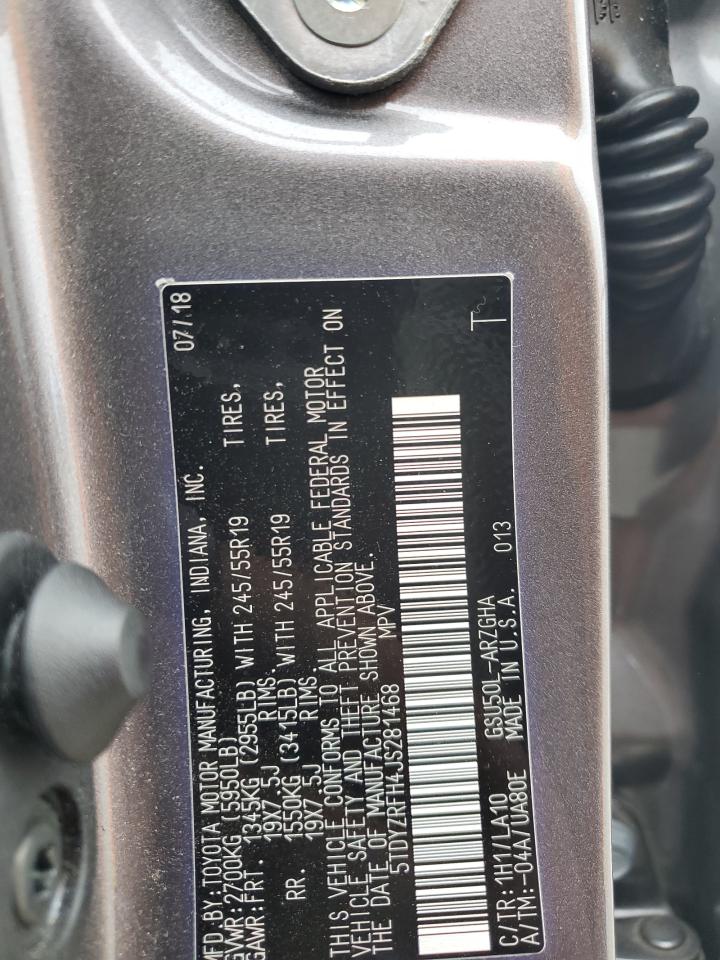 TOYOTA HIGHLANDER LIMITED