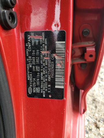 2015 HYUNDAI ACCENT GS KMHCT5AE6FU210191