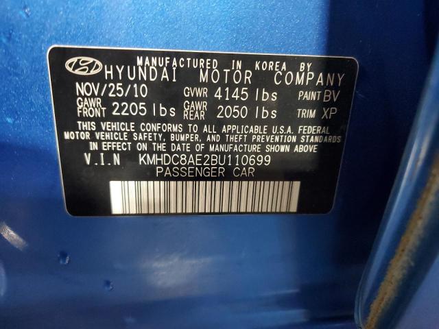 2011 HYUNDAI ELANTRA TO #3281597476