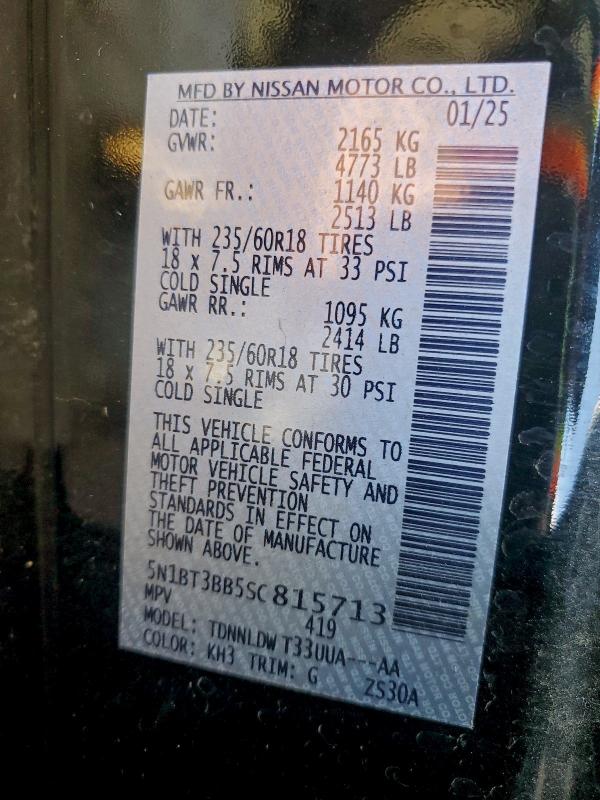 2025 NISSAN ROGUE SV #3303968685