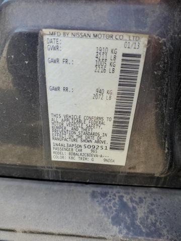2013 NISSAN ALTIMA 2.5 #3290288214