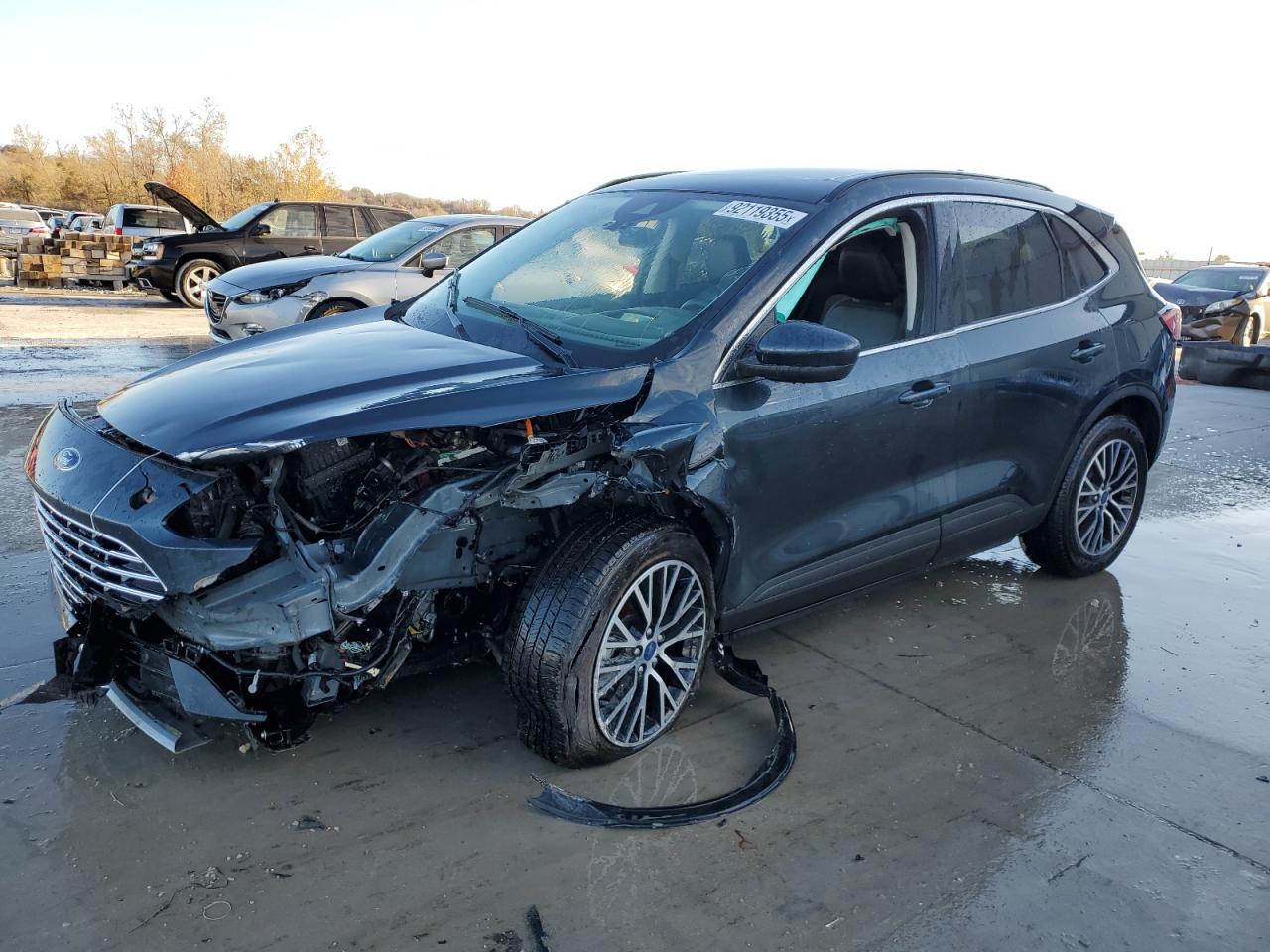 Lot #3302745005 2022 FORD ESCAPE TIT