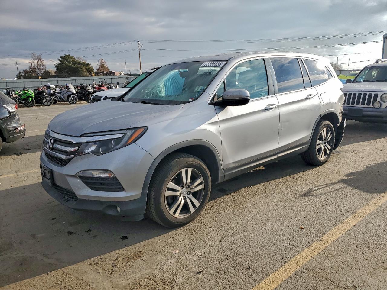Lot #3297910805 2018 HONDA PILOT EXL