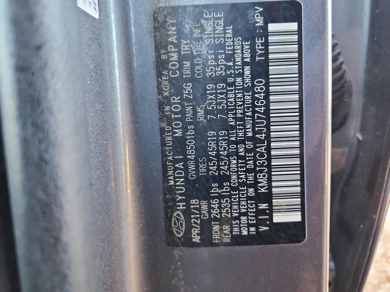 HYUNDAI TUCSON SPORT