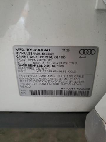 2021 AUDI Q5 PREMIUM #3286706290