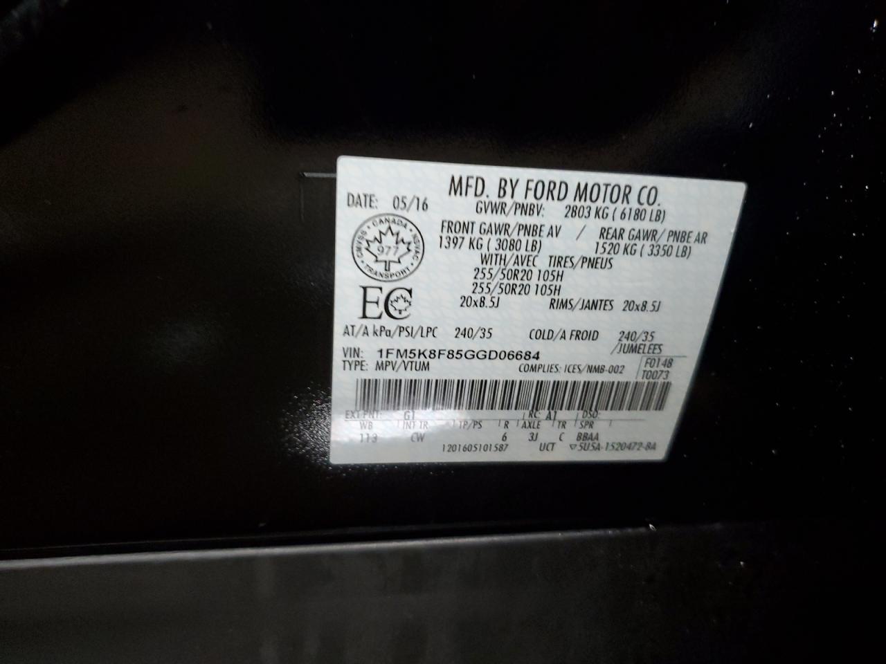 FORD EXPLORER LIMITED