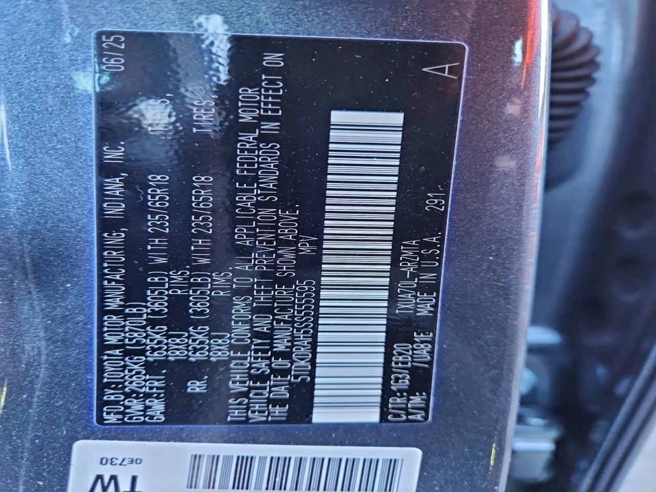 TOYOTA HIGHLANDER LE