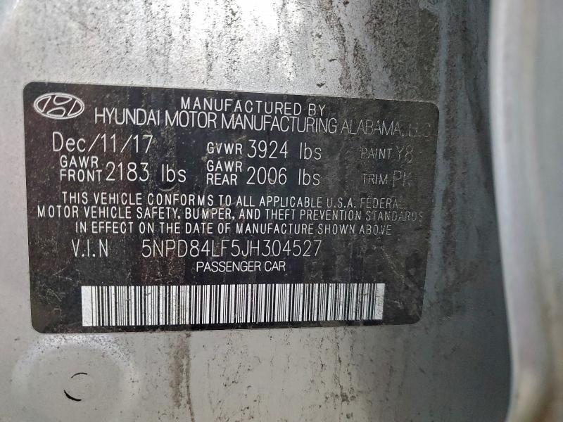 2018 HYUNDAI ELANTRA SE #3305329330