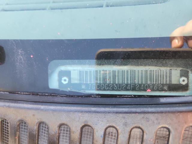 2004 CHEVROLET SILVERADO #3287487002